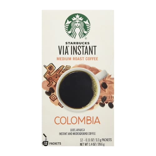 Starbucks VIA® Instant Colombia Coffee