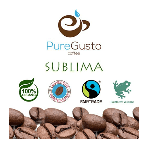 SUBLIMA TRIPLE CERTIFIED ORGANIC COFFEE BEANS 6KG