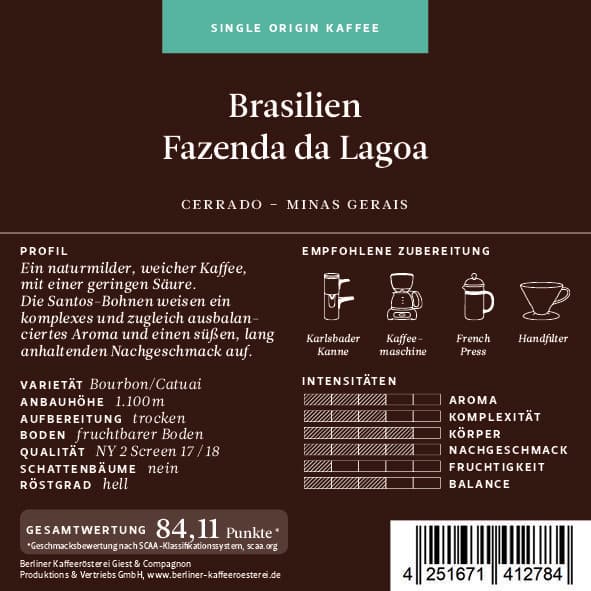 Brazil Fazenda da Lagoa