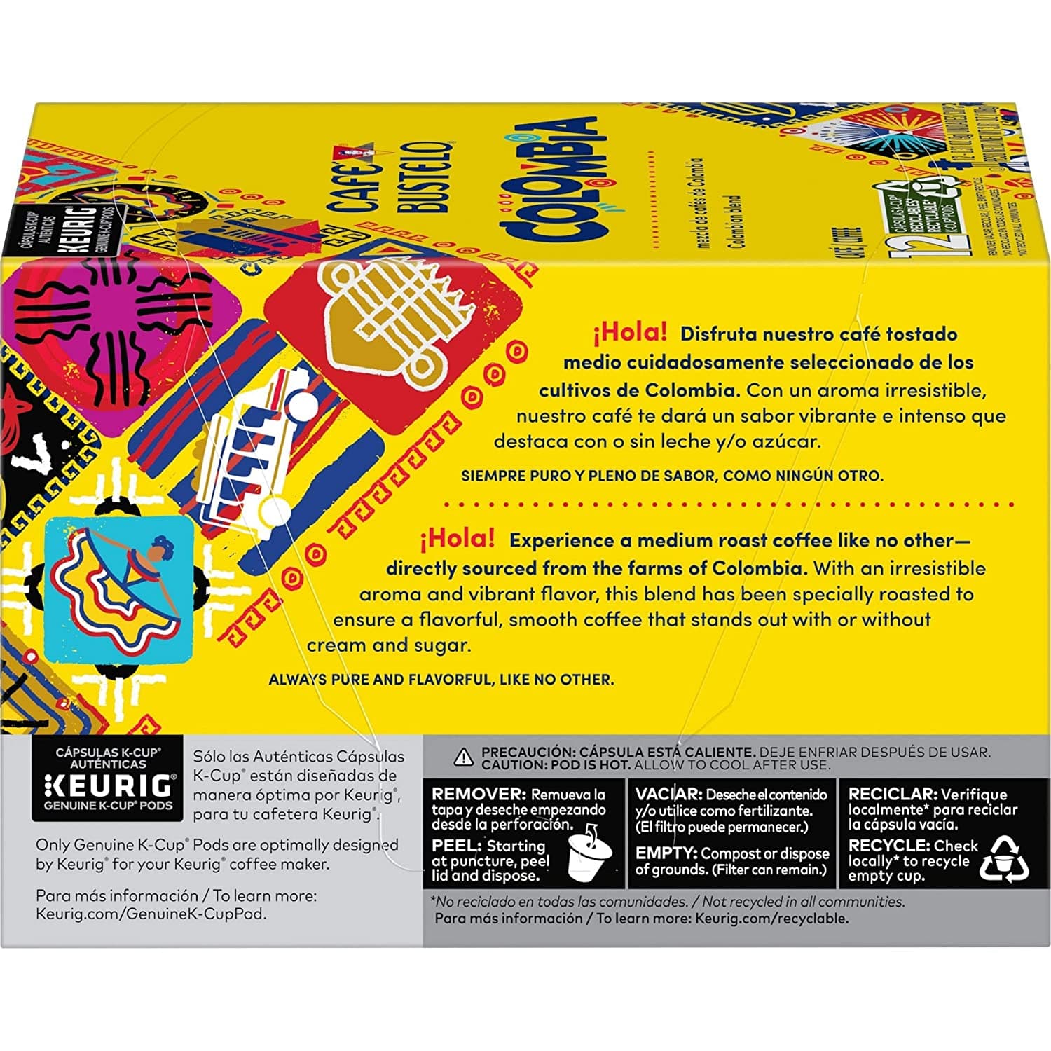 Café Bustelo 100% Colombian Medium Roast Coffee, 72 Keurig K-Cup Pods 4