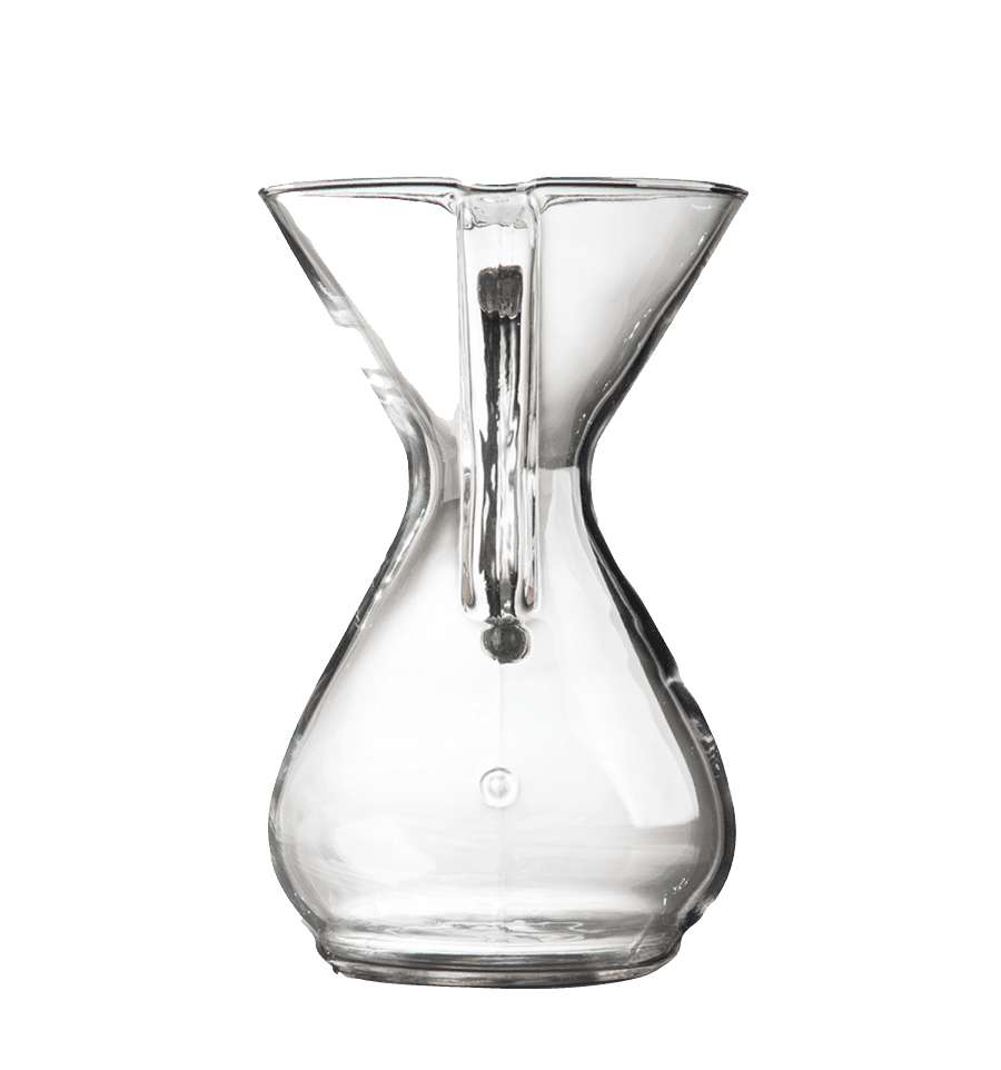 CHEMEX 6 cups with glass handle