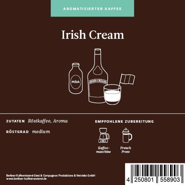 Flavored Coffee Irish Cream