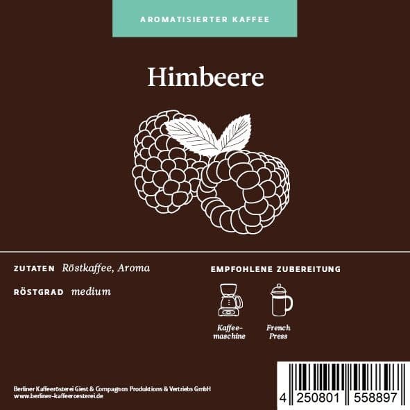 Flavored Coffee Raspberry