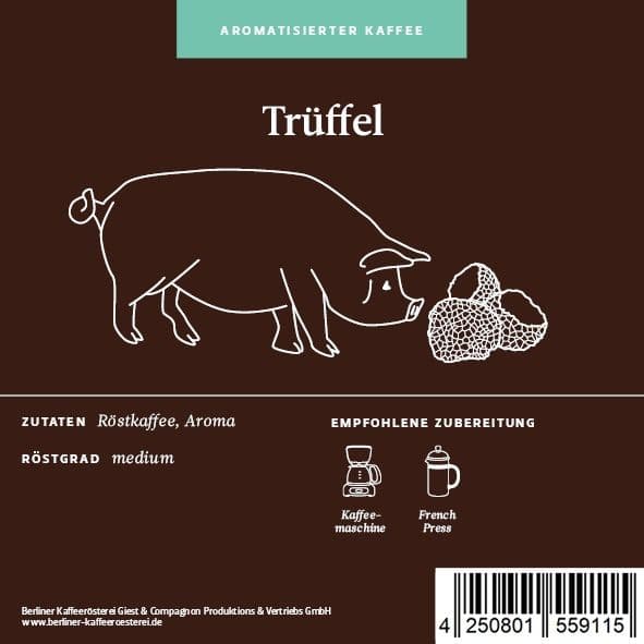 Flavored Coffee Truffle