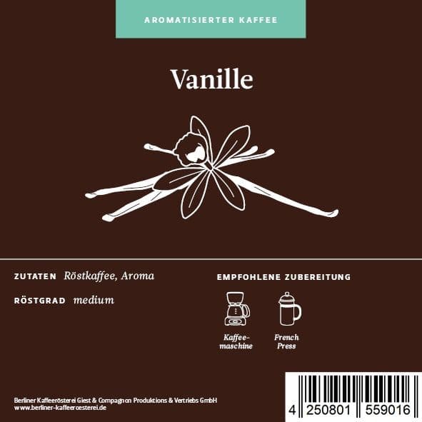 Flavored Coffee Vanilla