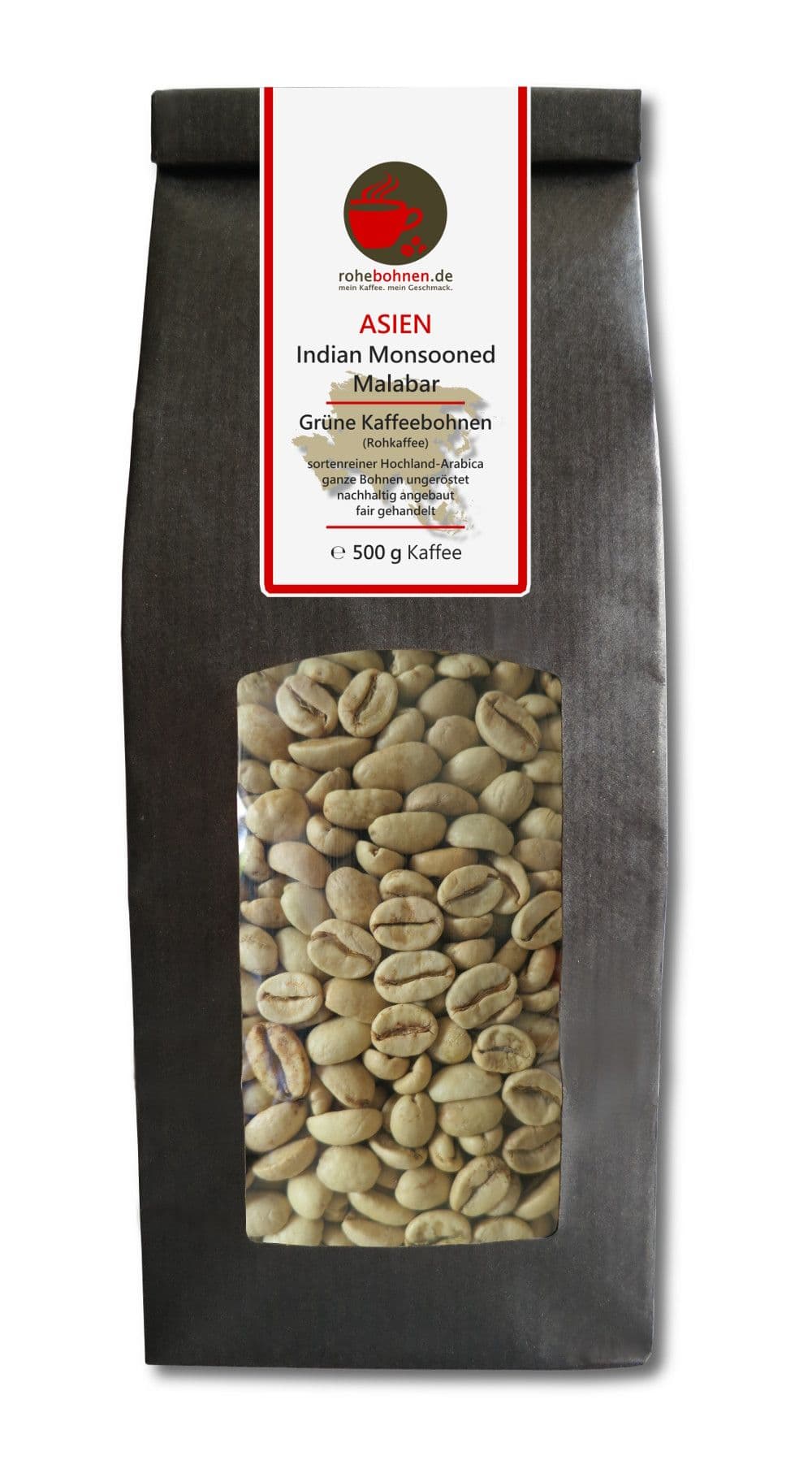 Green coffee Indian Monsooned Malabar