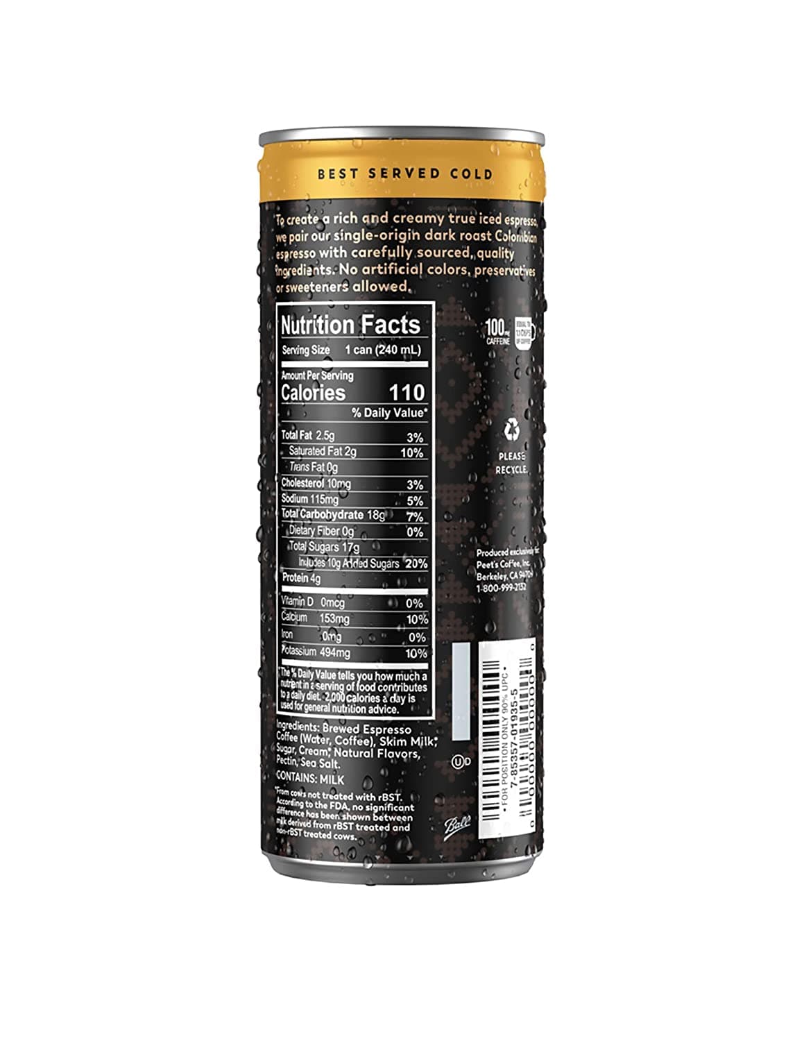 Iced Espresso Caramel Macchiato 8 oz Cans (12 Count) 3