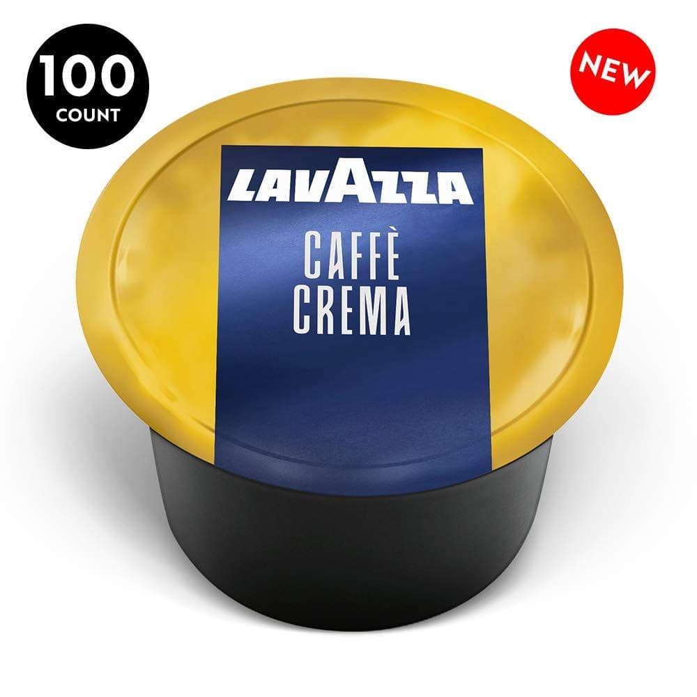 Lavazza Blue Single Espresso Caffe Crema Coffee Capsules ,Value Pack, Blended and roasted in Italy, Sweet blend from its aromatic notes of biscuits and jasmine,100% Arabica ,Pack of 100