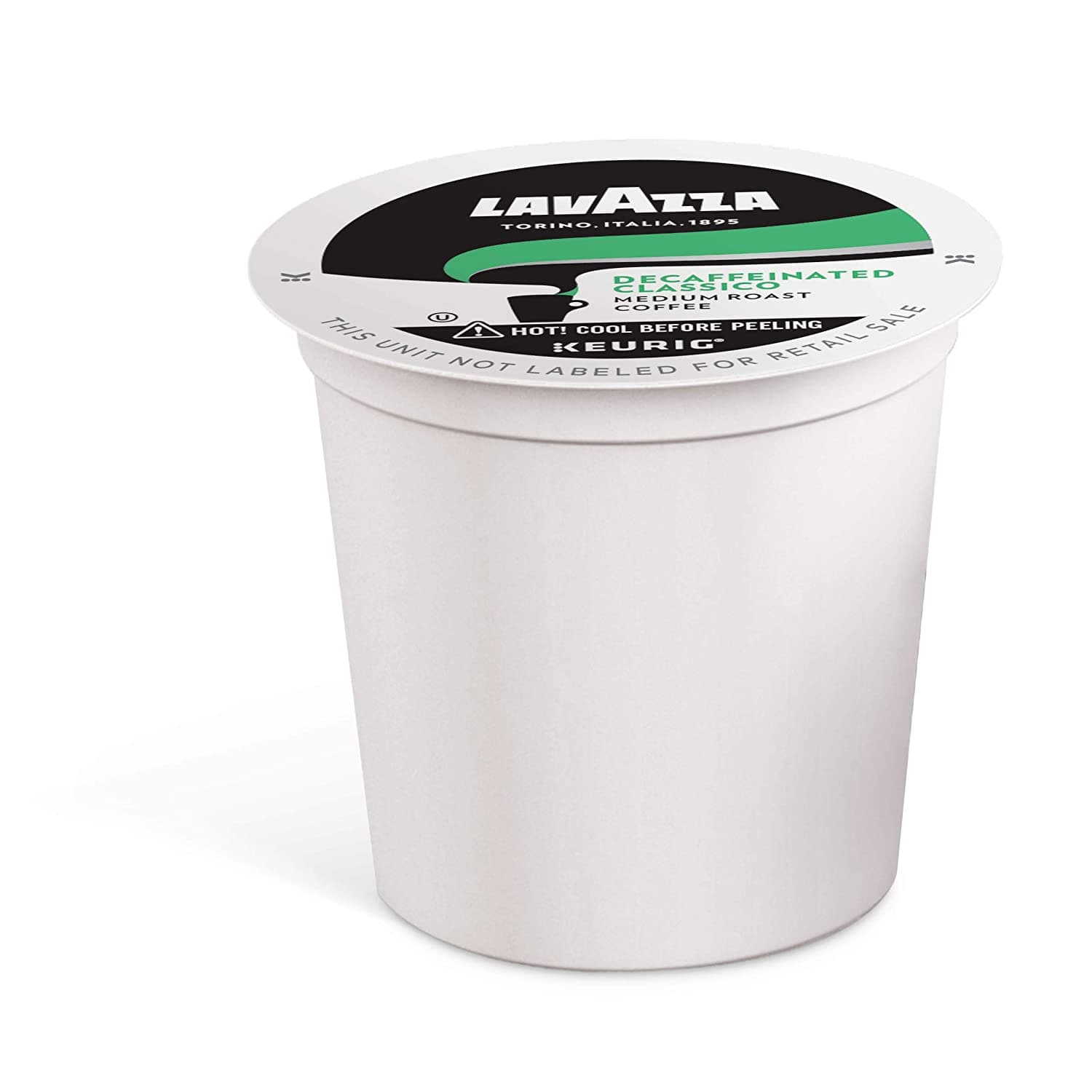 Lavazza Decaffeinated Classico SingleServe Coffee KCups for Keurig Brewer Pack , Natural, 60 Count, (Pack of 6) Rich and Full-bodied medium roast with rich flavor and notes of dried fruit 2