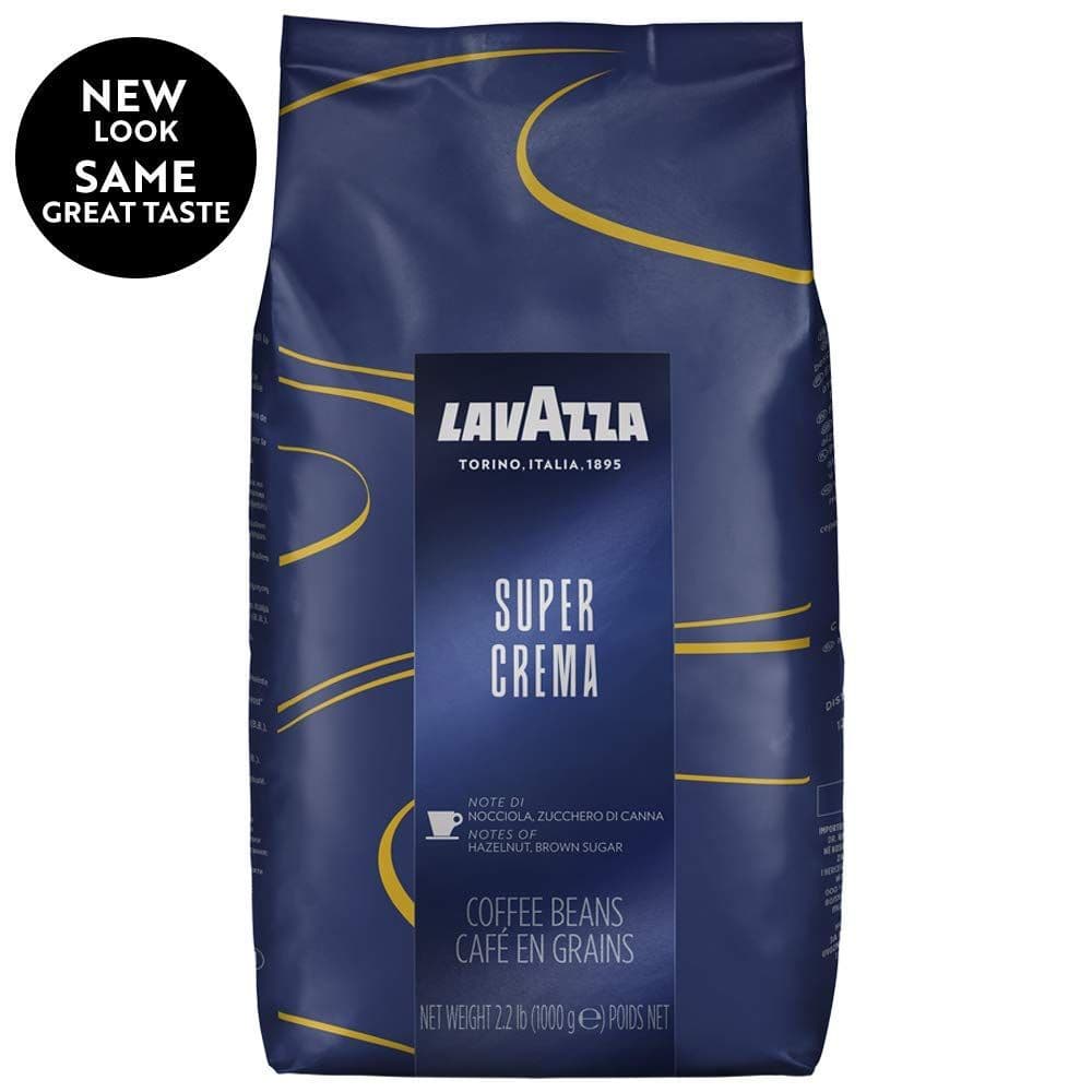Lavazza Super Crema Espresso Whole Bean Coffee, 2.2-pound Bag 2-pack 3