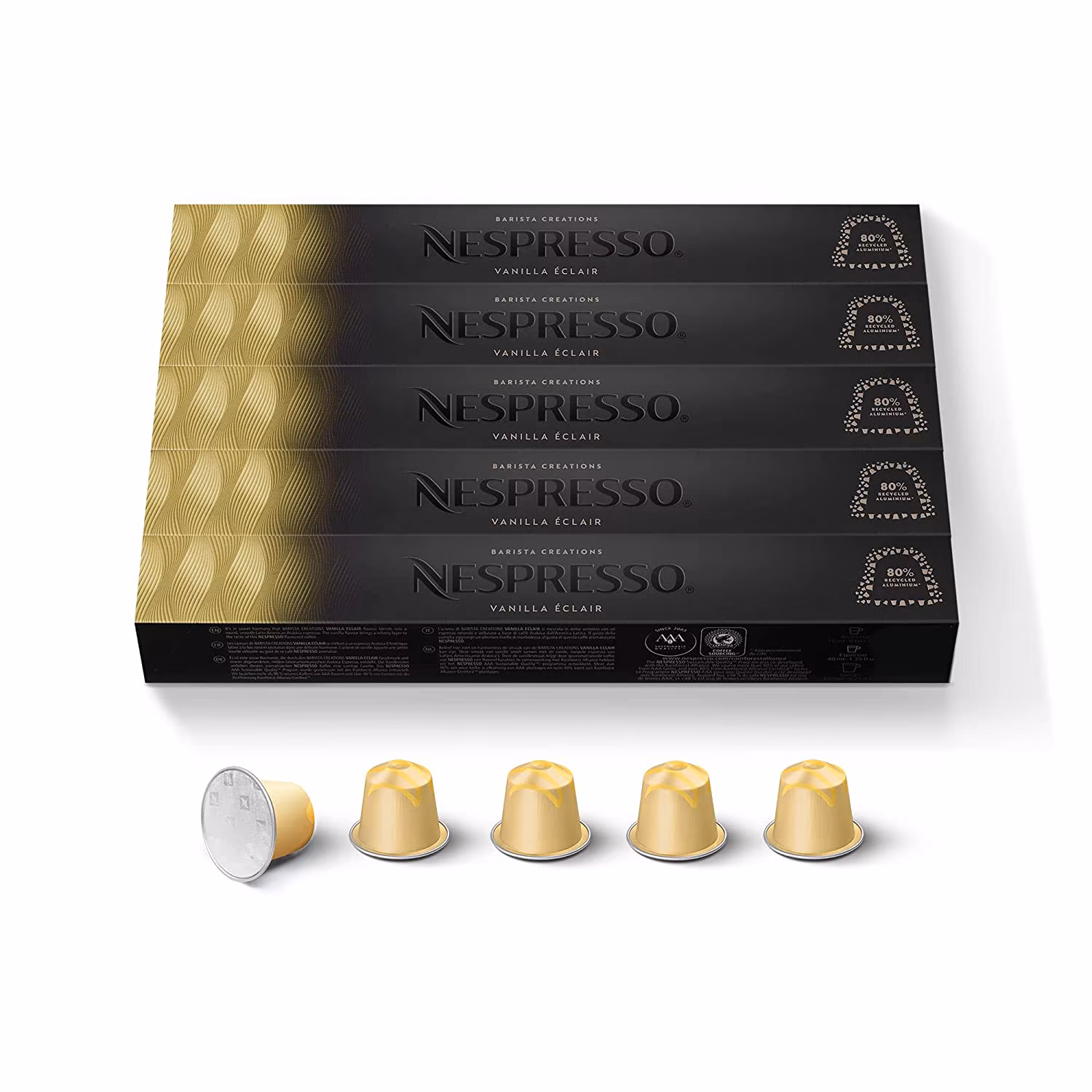 Nespresso Barista Vanilla Éclair, 50-Count
