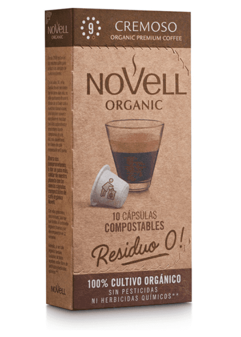 Novell Capsules Nespresso Zero Waste Cremoso