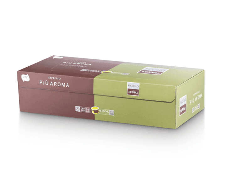 Novell Capsules Professional Biodegradable Più Aroma