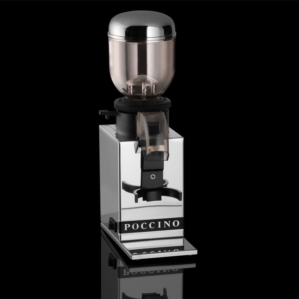 POCCINO Precisa grinder with chrome lid