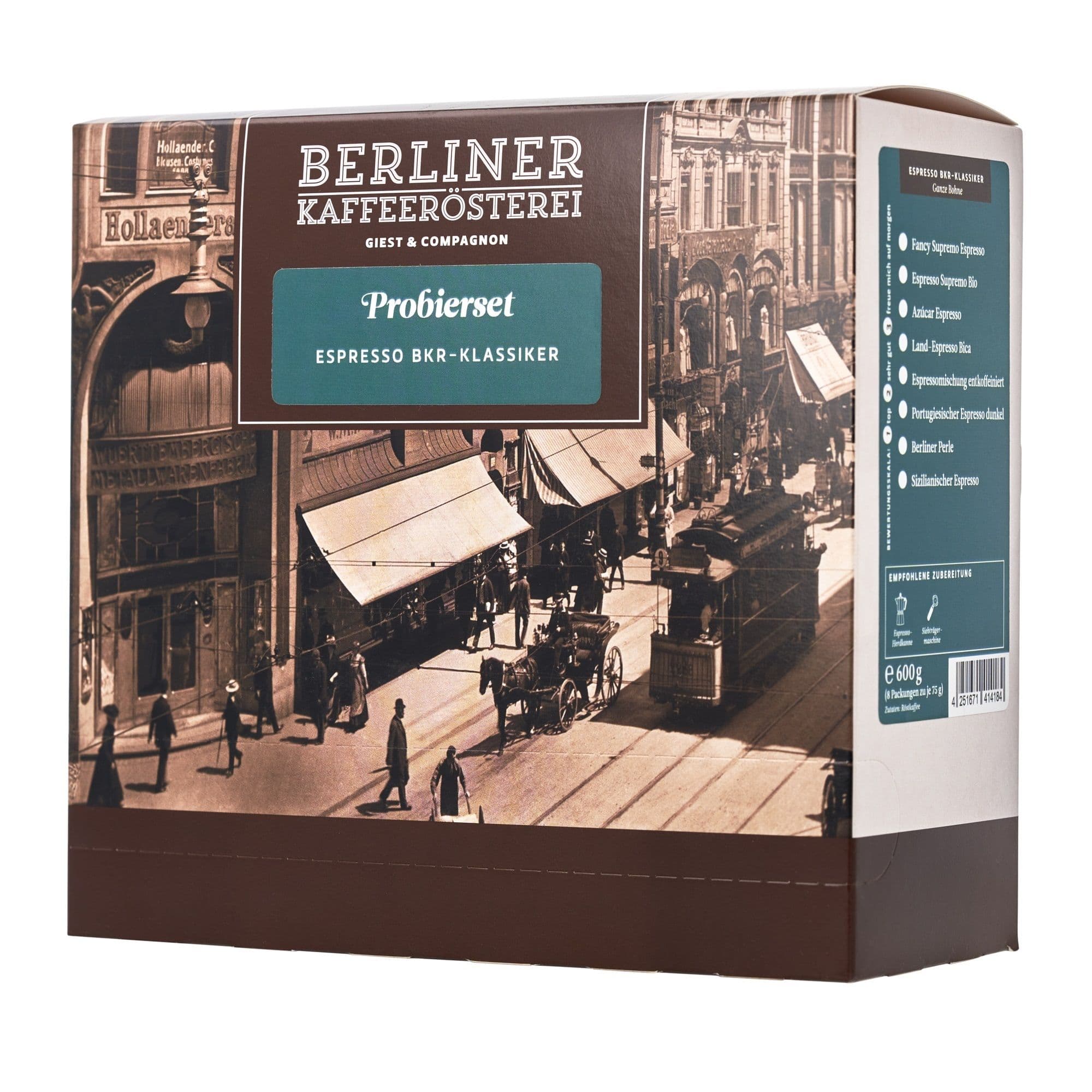 Sample set espresso "BKR Classic" (8x75g / whole beans) 2