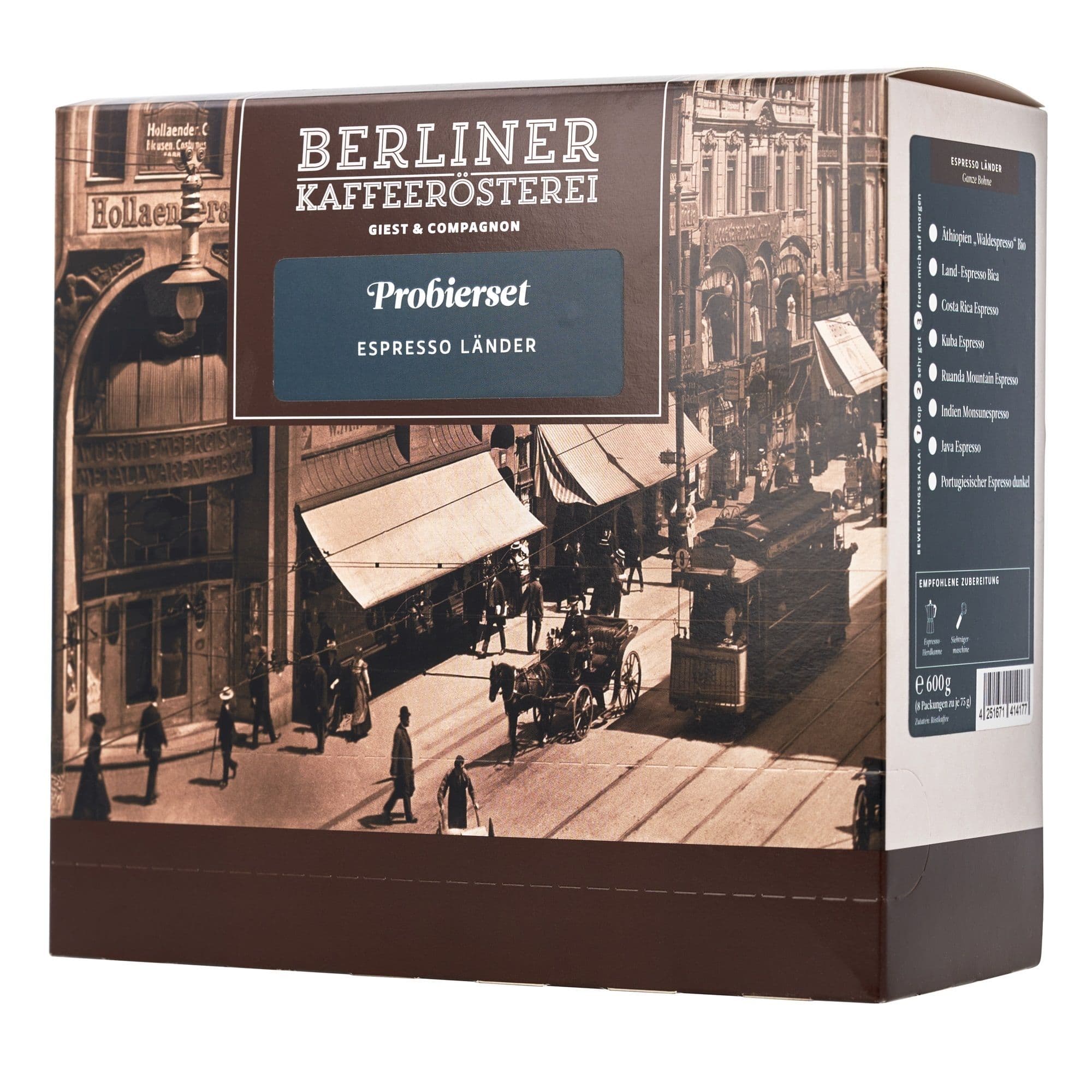 Sample set espresso "Countries" (8x75g / whole bean) 2