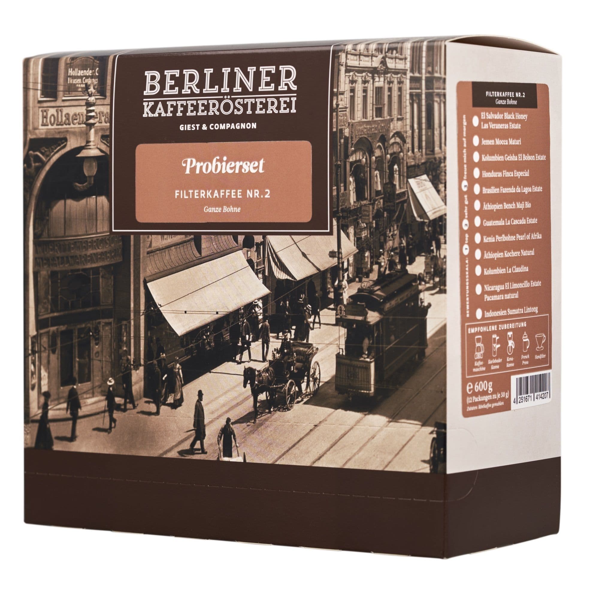 Sample set filter coffee No. 2 (12x50g / whole bean) 2