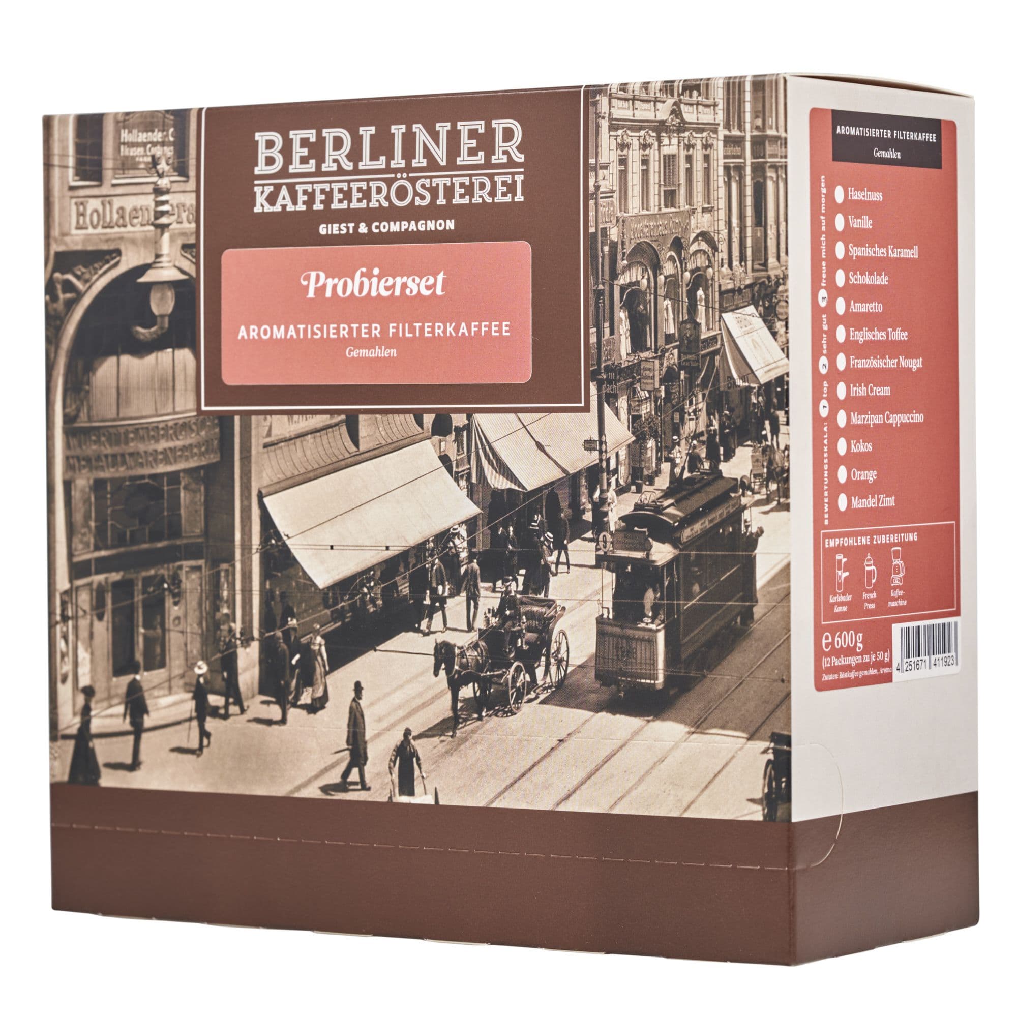 Sample Set Flavored Filter Coffee (12x50g / ground) 2