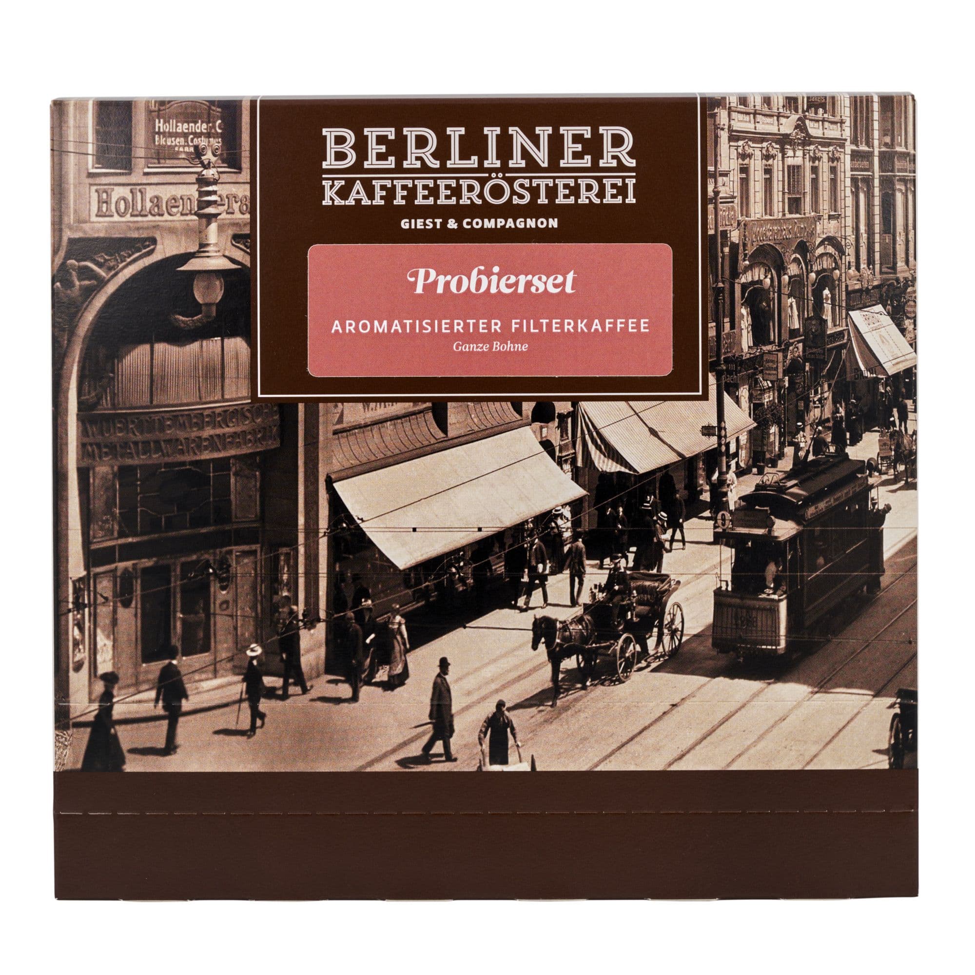 Sample set flavored filter coffee (12x50g / whole bean)