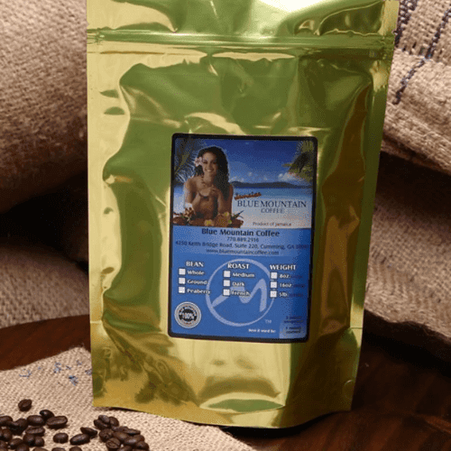 100% Blue Mountain Flat Green Coffee Beans