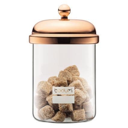 Bodum - Classic - storage jar, copper, 0.5 l