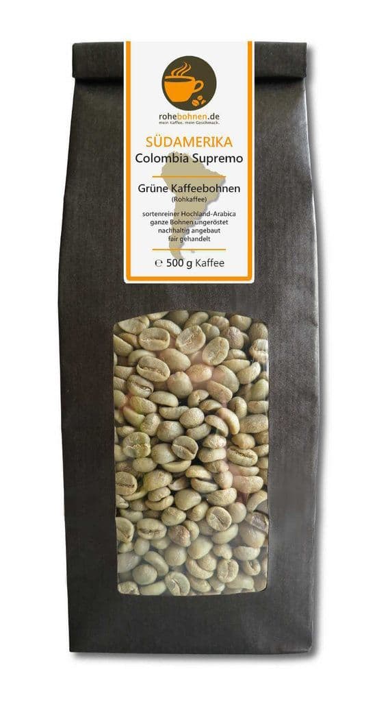 Green coffee Colombia Supremo