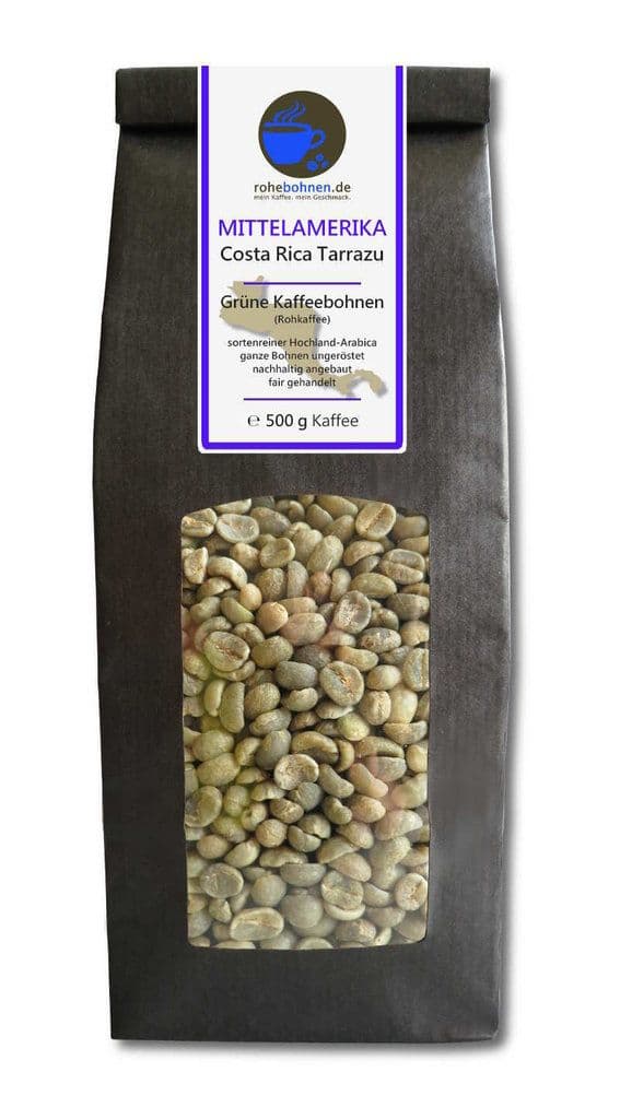 Green coffee Costa Rica Tarrazu