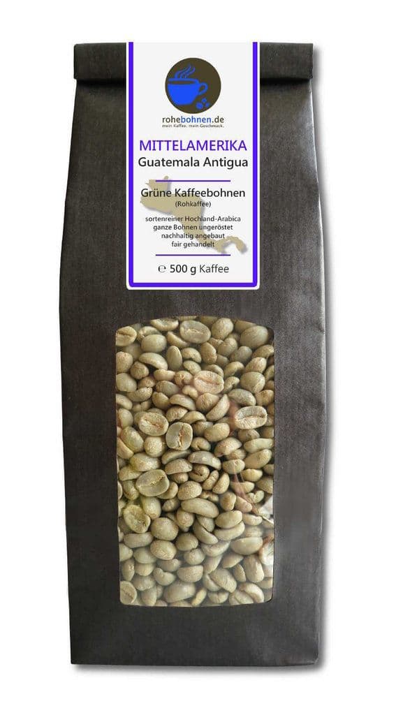 Green coffee Guatemala Antigua