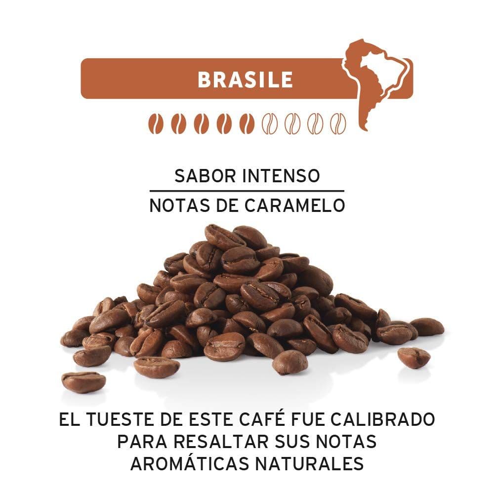 illy Arabica Selections Brasile Whole Bean Coffee, 100% Arabica Bean Single Origin Coffee, Intense Full Flavor Taste, Notes of Caramel, No Preservatives, 8.8oz 2