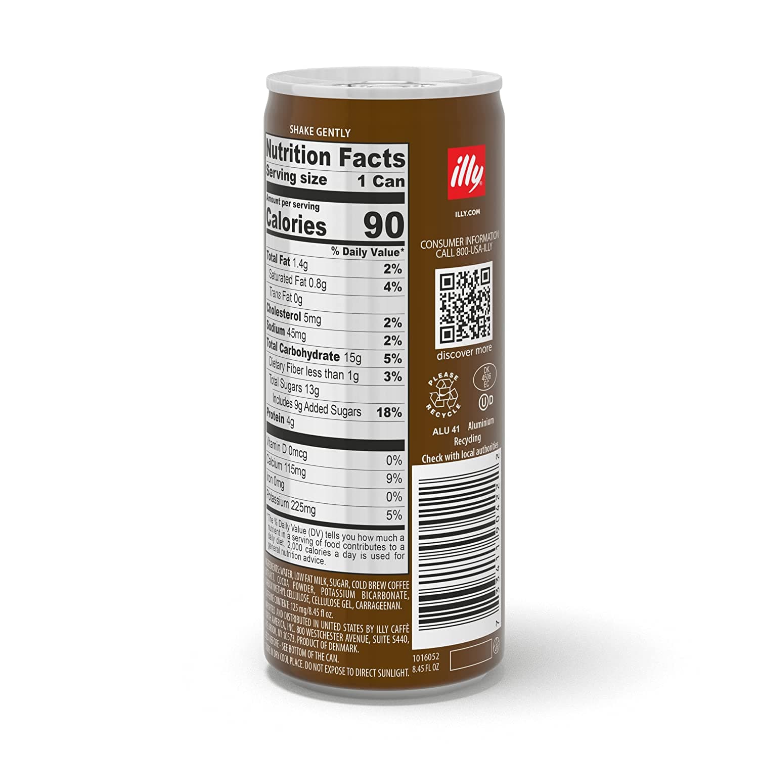 Illy Ready to Drink Coffee CAPPUCCINO Cold Brew, Authentic Italian Coffee, Made with 100% Arabica Coffee, All-Natural, No Preservatives, 8.5 Fl Oz 2