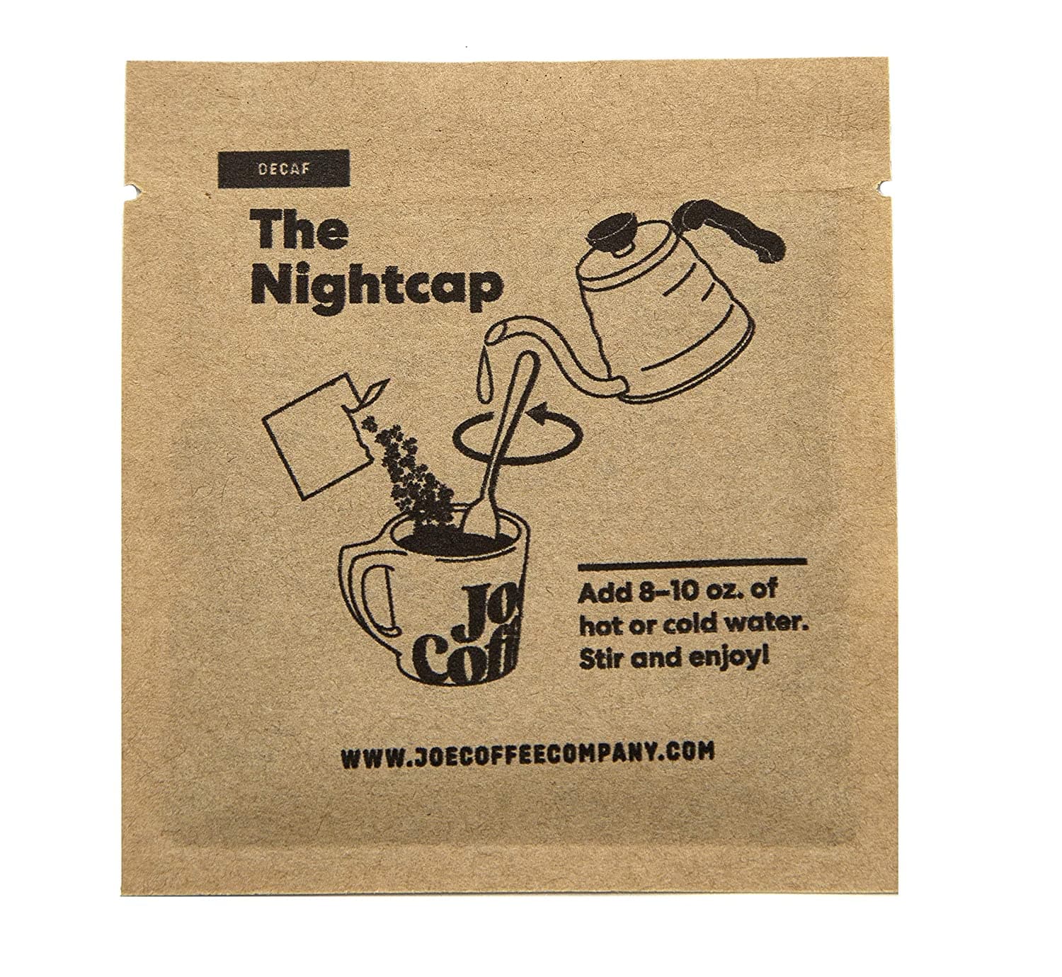 Joe Coffee Specialty Instant Coffee Packets, 'Nightcap Decaf', 6 servings per box, Premium quality coffee for on-the-go/travel 4