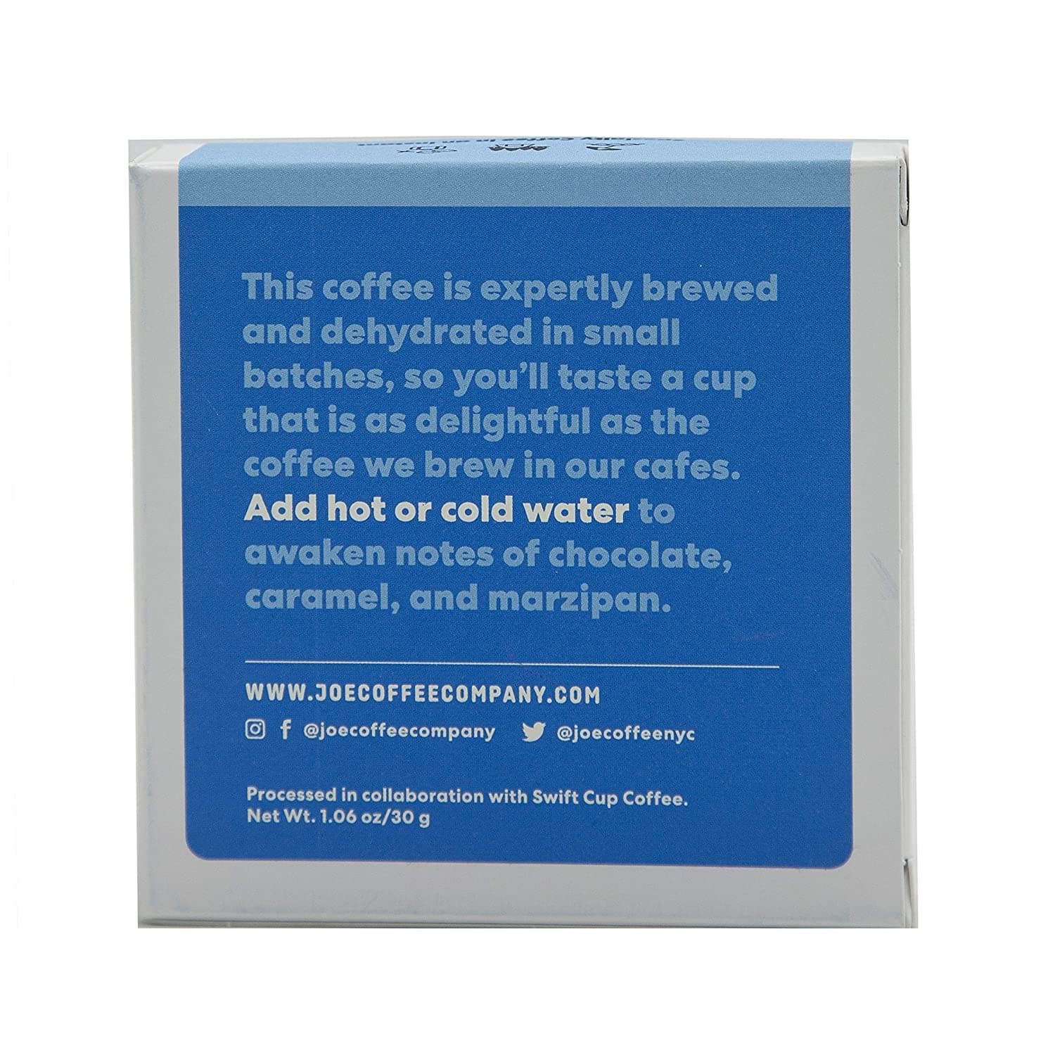 Joe Coffee Specialty Instant Coffee Packets, The Daily House Blend', 6 servings per box, Premium quality coffee for on-the-go/travel 3