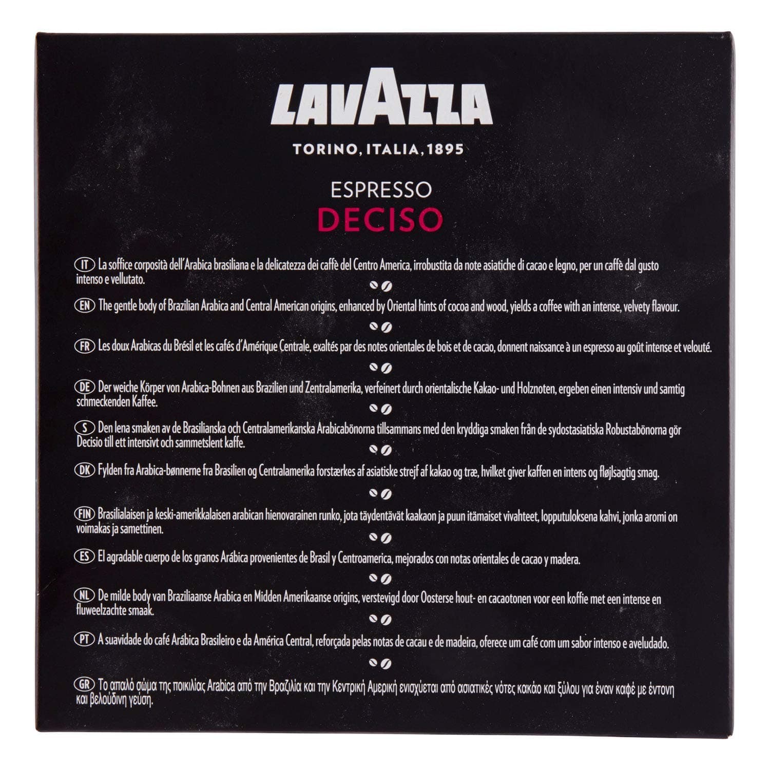 Lavazza Deciso Espresso Dark Roast Capsules Compatible with Nespresso® Original* Machines (Pack of 100) 4
