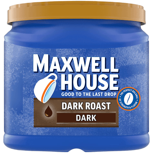 Maxwell House Dark Roast Ground Coffee