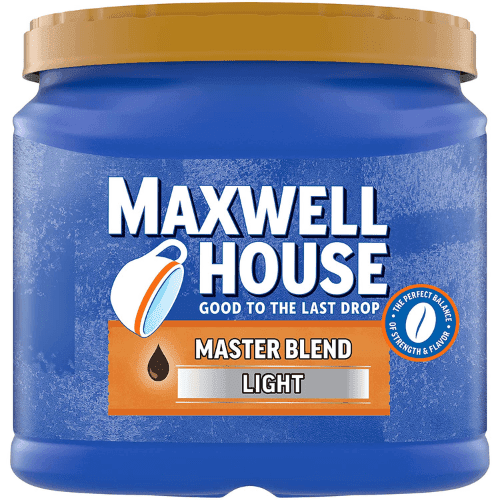 Maxwell House Master Blend Light Roast Ground Coffee