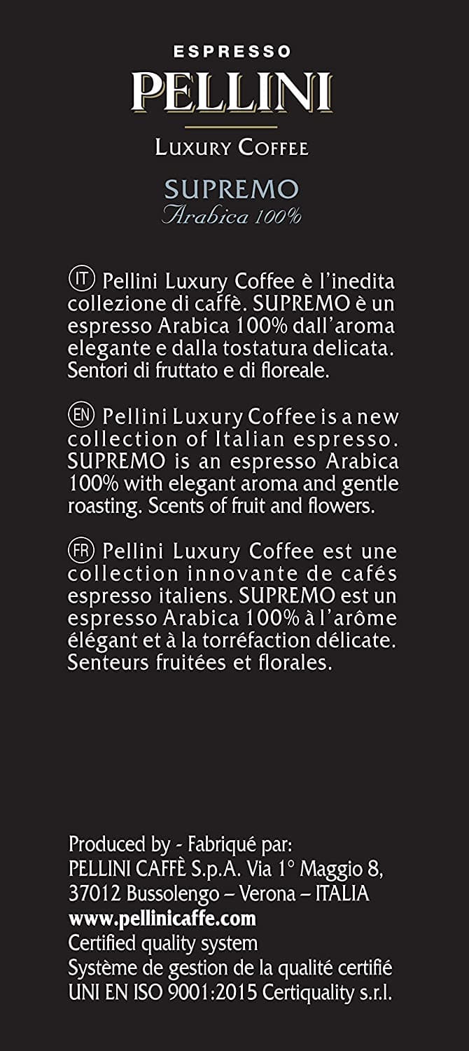 Pellini Supremo Espresso Capsules, Mild, 10 Ct 2