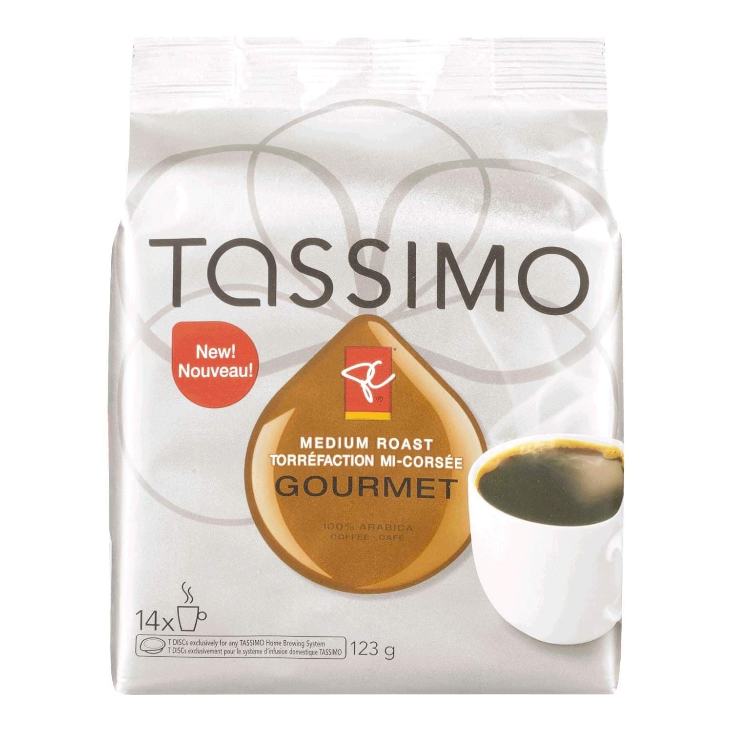 President's Choice Tassimo Gourmet, Medium Roast, 4.3 Ounce