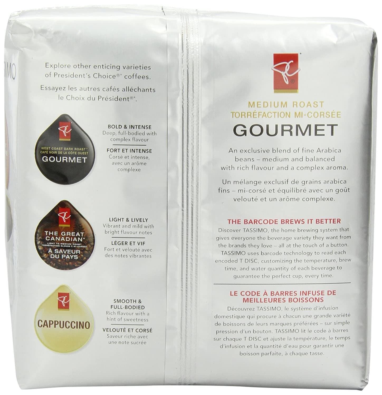 President's Choice Tassimo Gourmet, Medium Roast, 4.3 Ounce 2