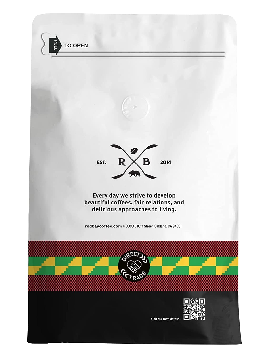 Red Bay Coffee Beautiful Coffee to the People - Fresh Coffee Whole Bean - Blend of Burundi and Guatemala - 12oz Resealable Pouch of Specialty Coffee Beans 2