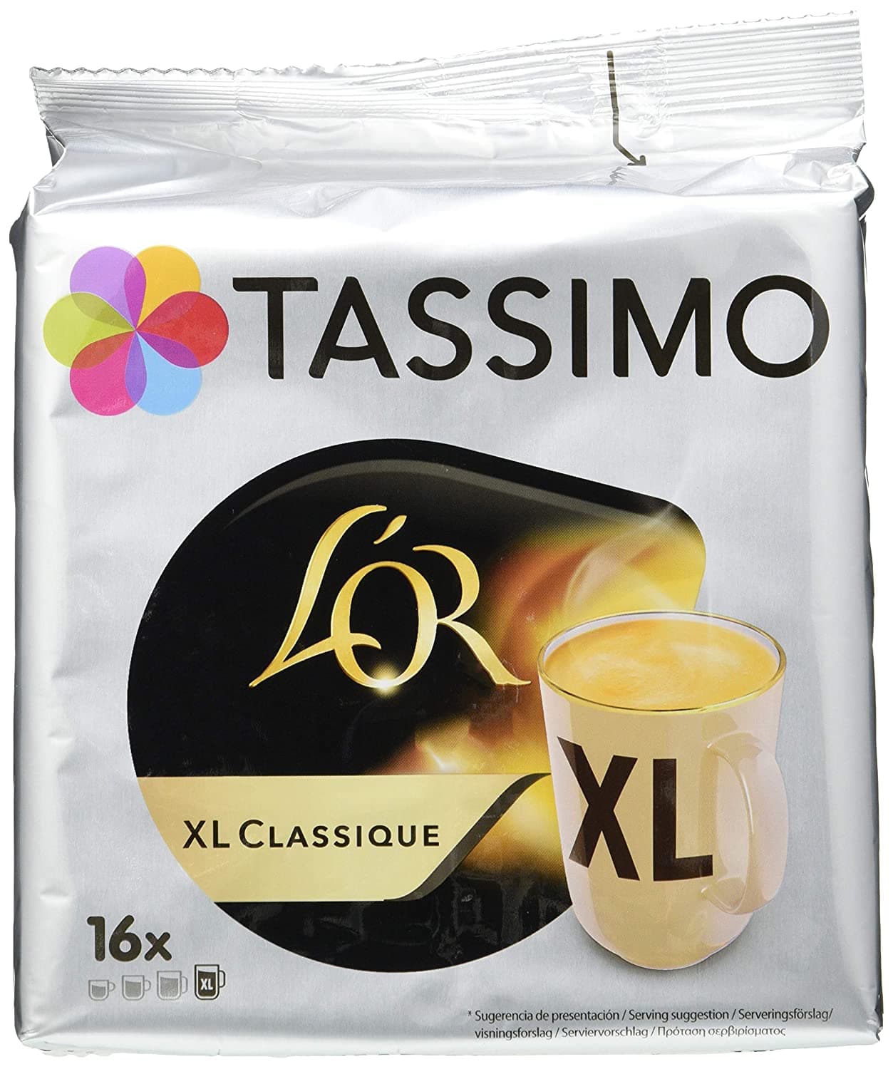 Tassimo Classic L'or xl 16 discs