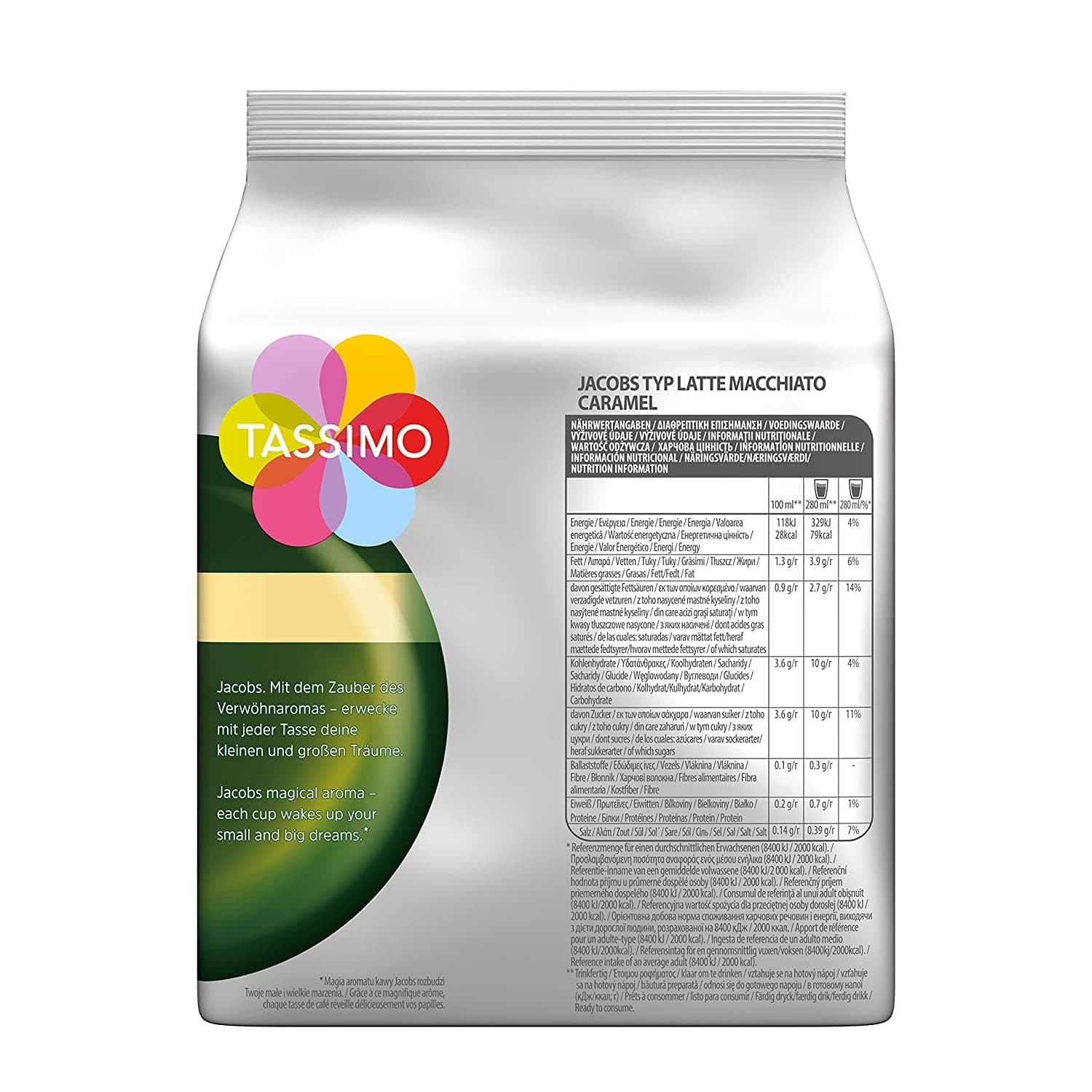 Tassimo Jacobs Latte Macchiato caramel, 5er Pack (5 x 268 g) 4