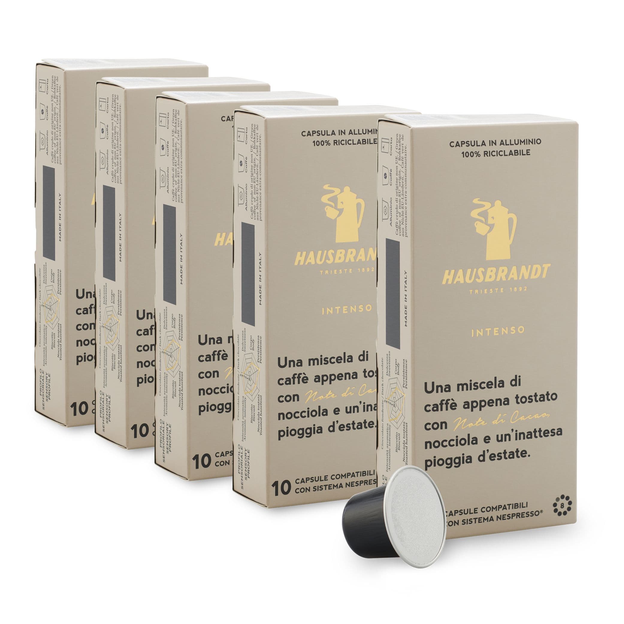 50 CAPSULES INTENSE COMPATIBLE NESPRESSO®