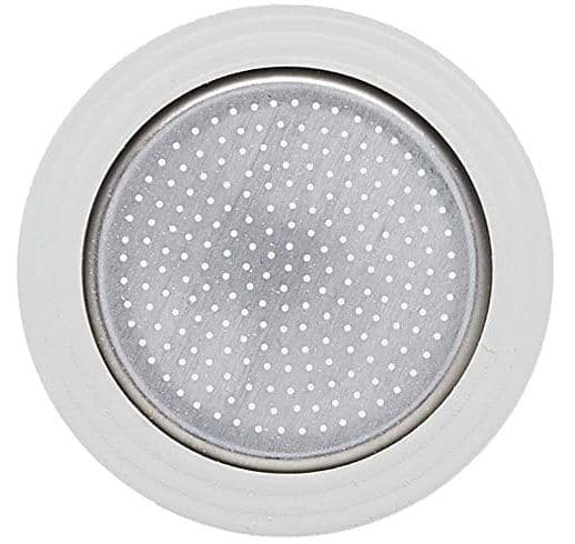 Bialetti - 1 seal + 1 filter strainer stainless steel jug 1/2 cups 2