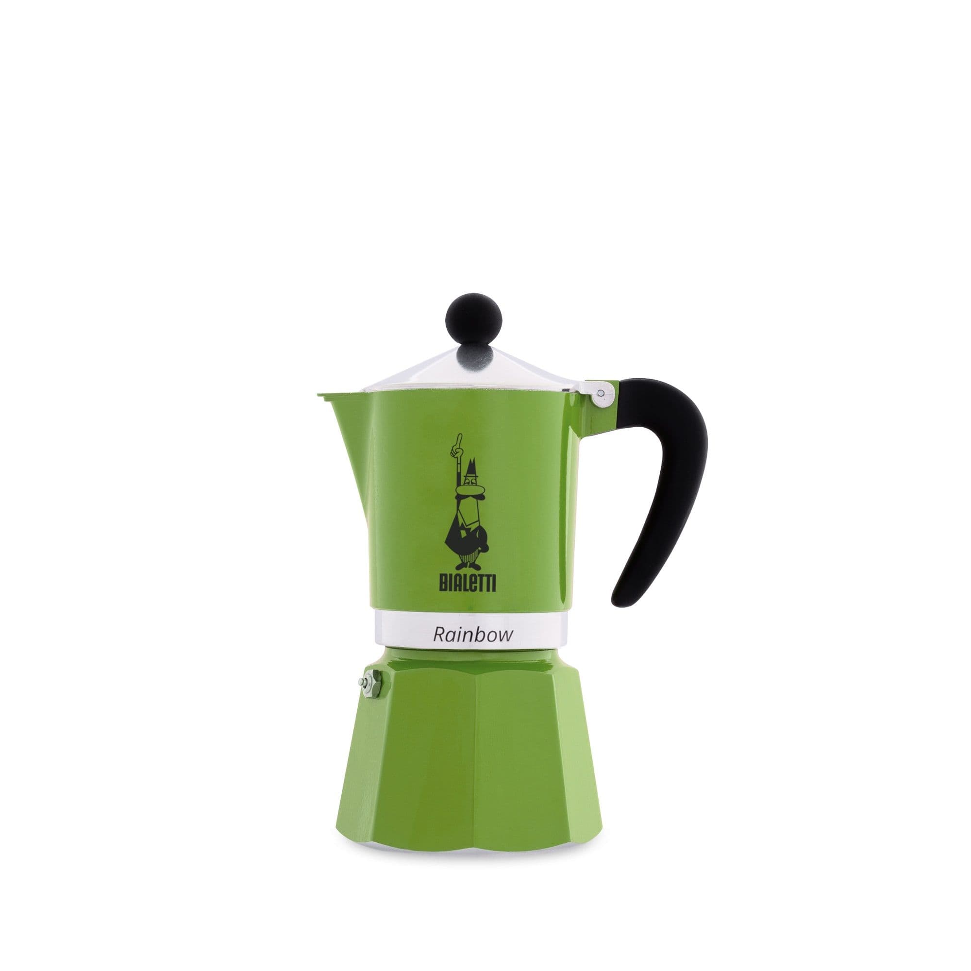 Bialetti - Espresso maker Rainbow 3 cups green