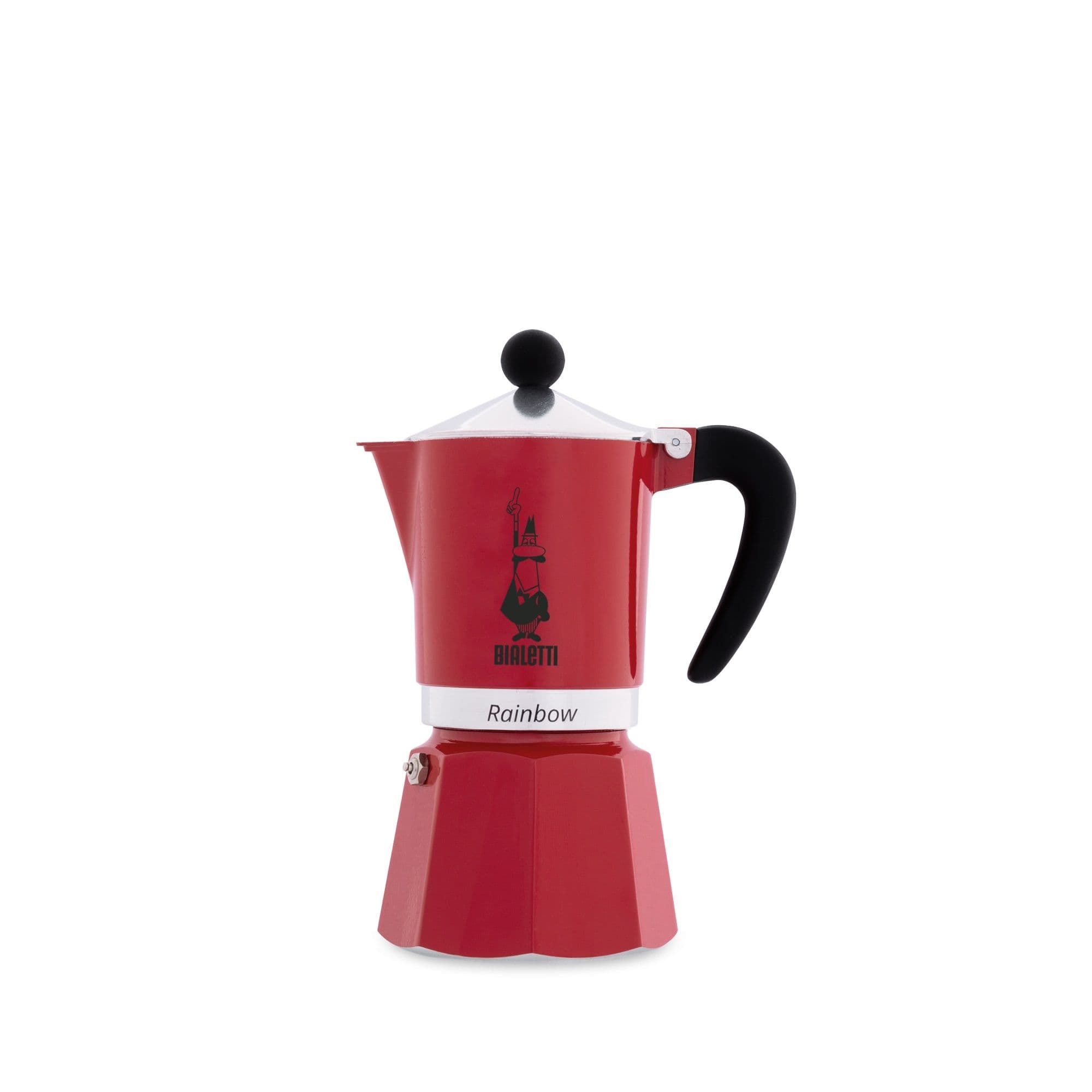 Bialetti - Espresso maker Rainbow 3 cups red
