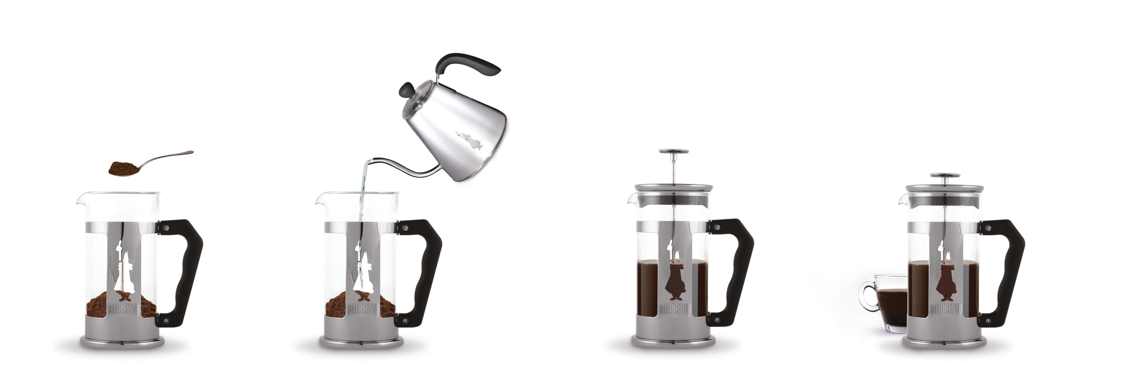 Bialetti - French Press Preziosa 0.35 L 2