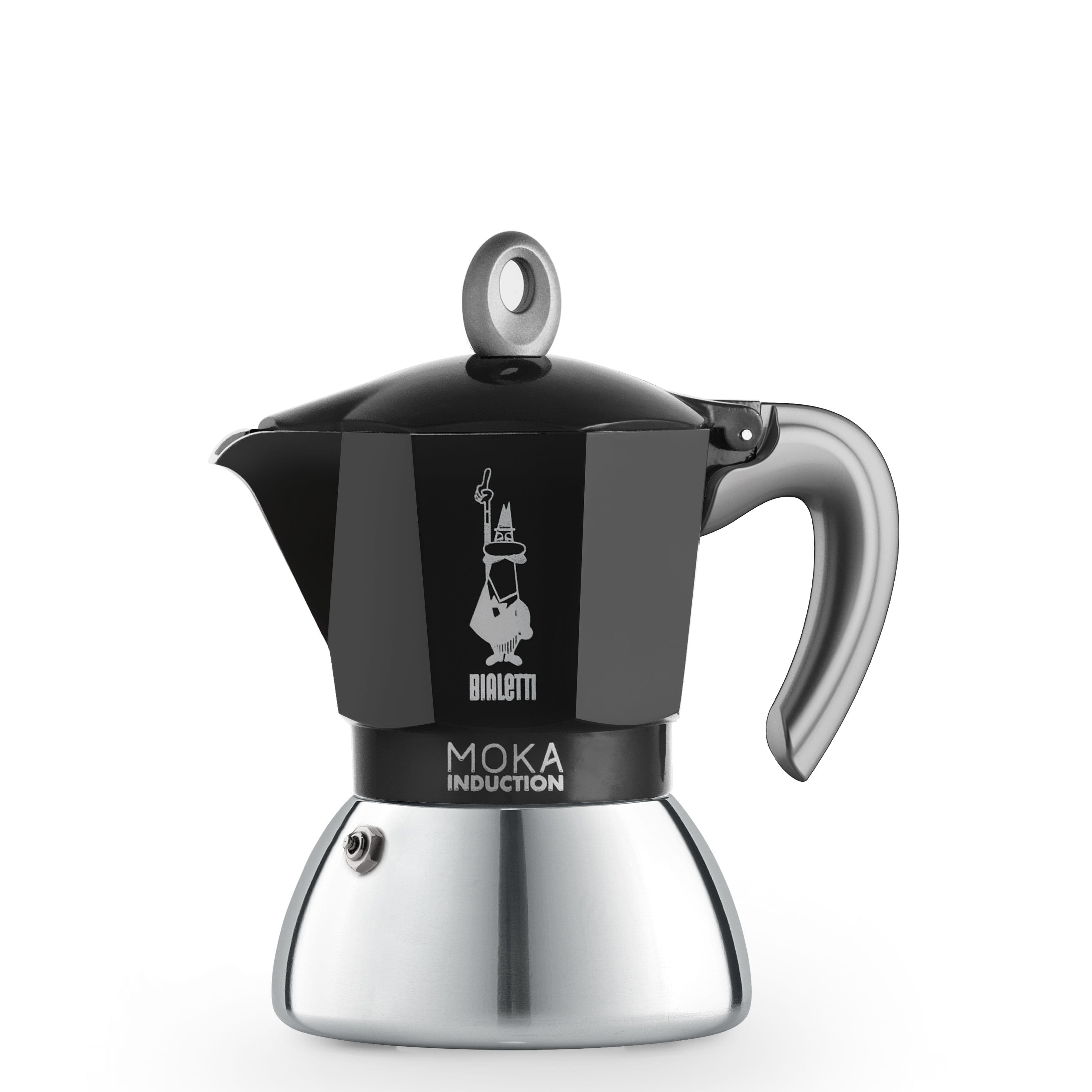 Bialetti - Moka induction black for 6 cups