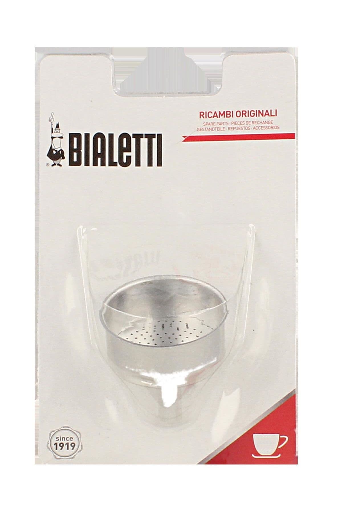 Bialetti - Replacement funnel 4 cups stainless steel
