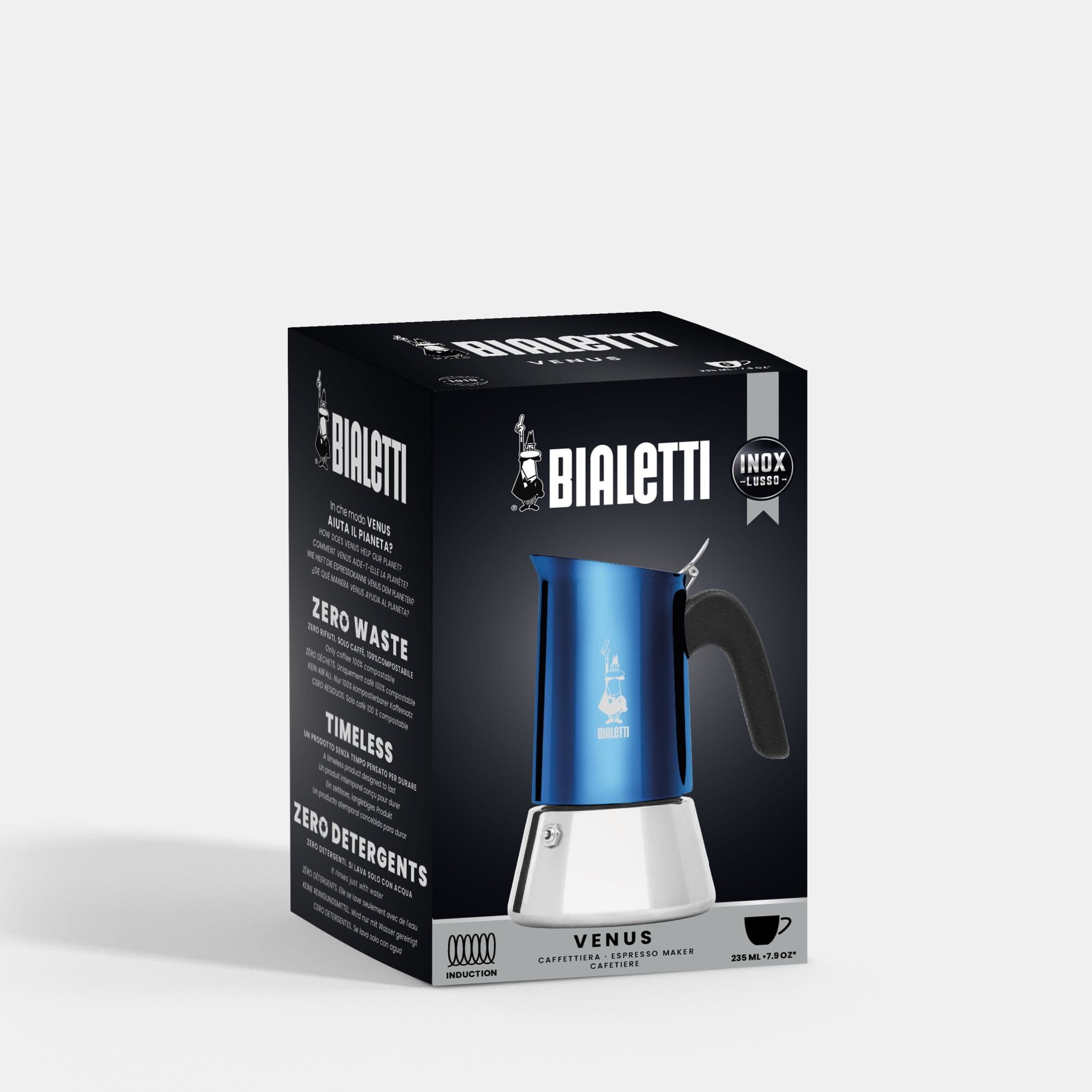 Bialetti - Venus, blue, stainless steel - 2 cups 2