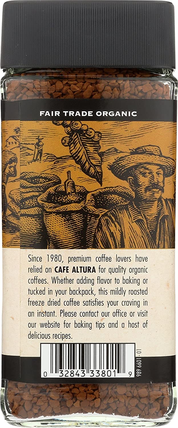 Café Altura, Organic Freeze Dried Coffee, 3.5 oz 2